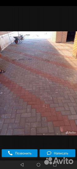 Укладка тротуарной плитки