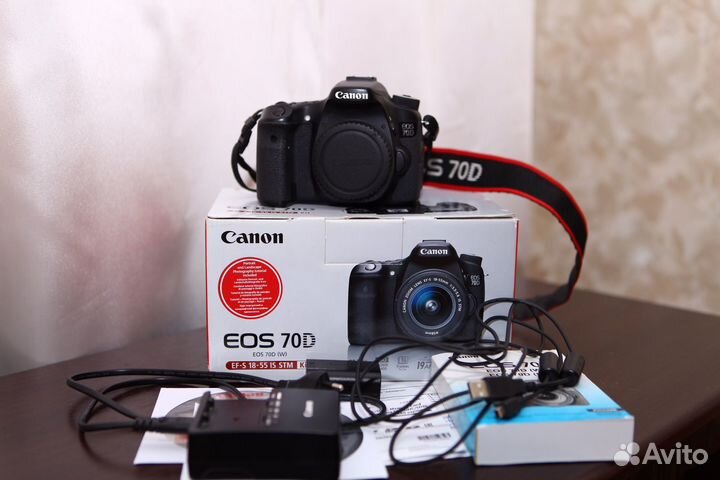 Фотоаппарат canon 70d