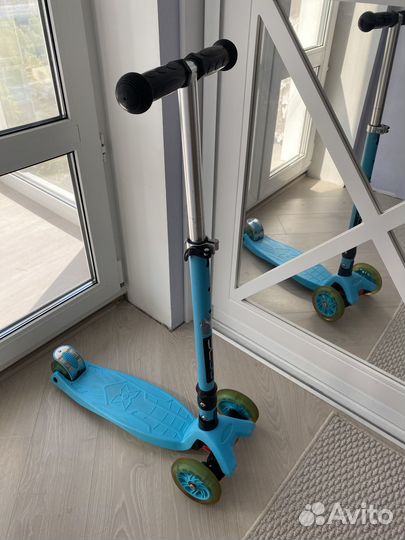 Y-scoo светящиеся колеса самокат