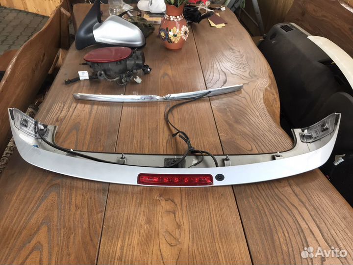 Спойлер на opel mokka