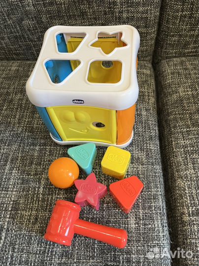Игрушки пакетом сортеры и пирамидка