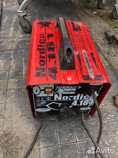 Сварочный аппарат telwin nordica 4.181