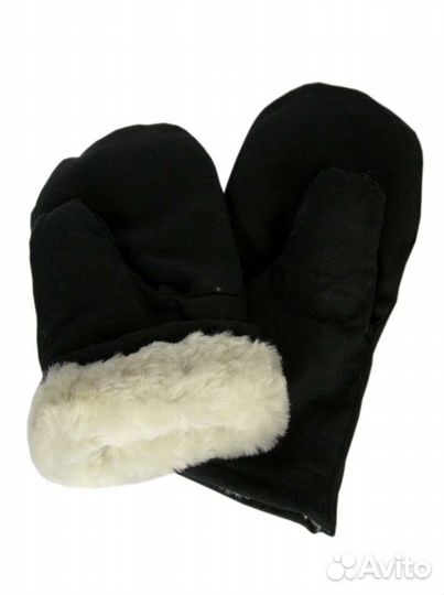 Рукавицы меховые из цельной овчины