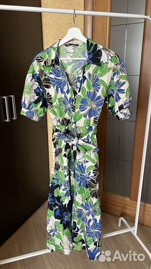 Платье рубашка Zara 42