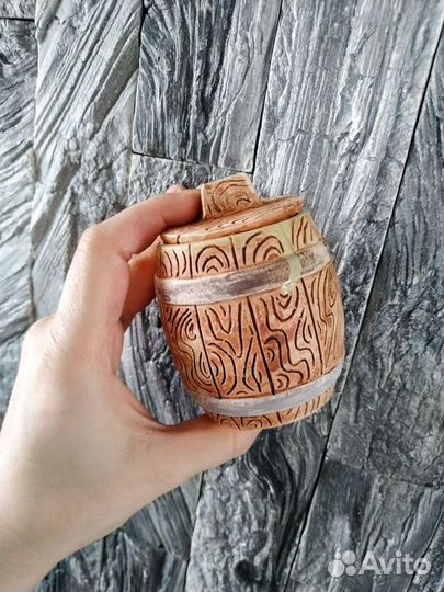 Солонка керамическая