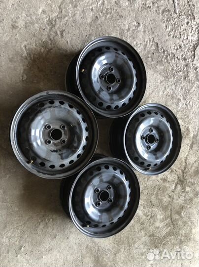 Диски штампованные R15 hyundai kia комплект