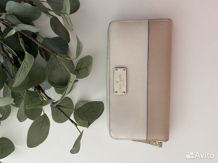 Кошелек кожаный kate spade