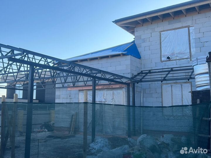 Навесы для автомобиля под ключ