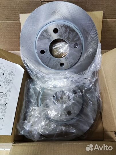 Диск тормозной передний focus 9805/fusion 258мм