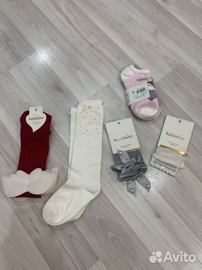 Фирменные носочки и гольфы katamino