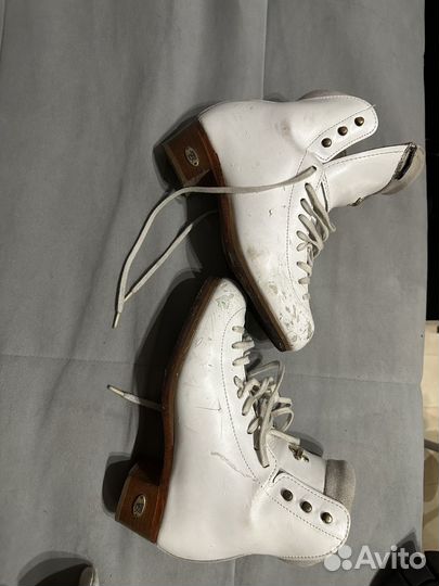 Фигурные коньки riedell лезвия и ботинки