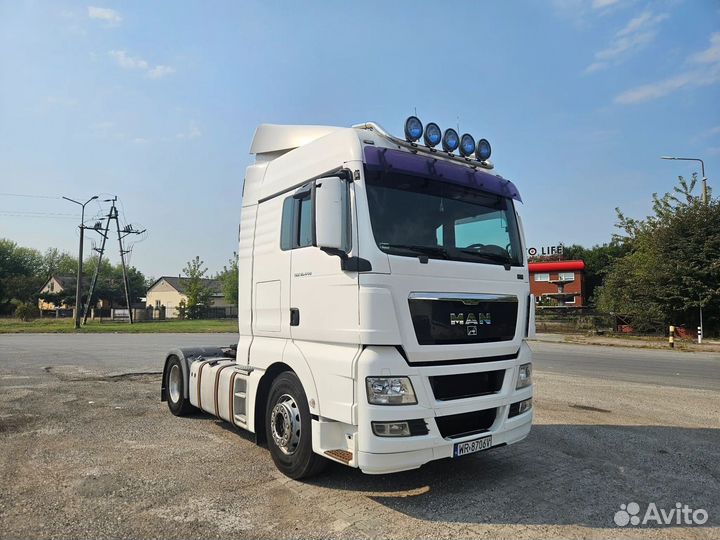 Разбор тягач MAN TGX из Европы