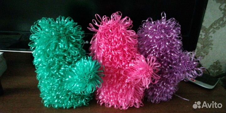 Мочалка ручной работы