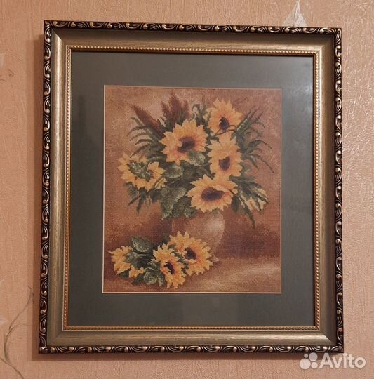 Картина вышитая крестом