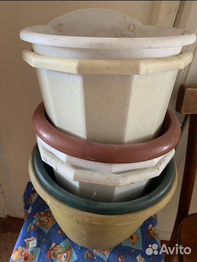 Большие горшки под цветы