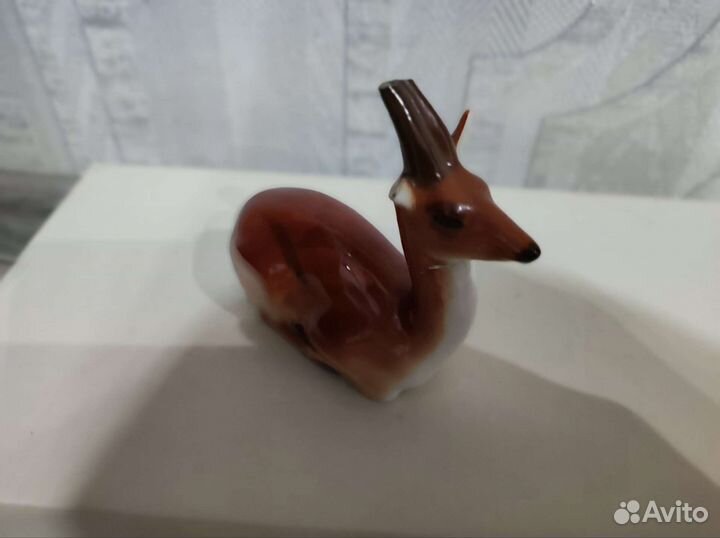 Антилопа и котенок с клубком лфз