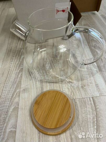 Чайник стеклянный заварочный 900мл