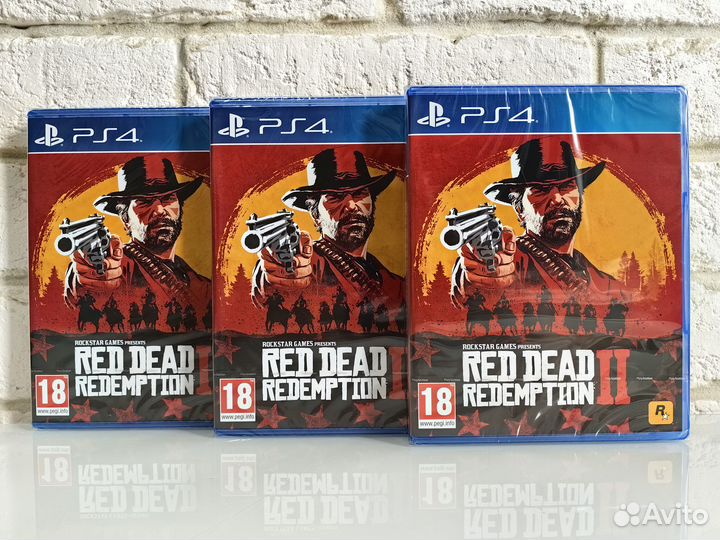 Red Dead Redemption 2 PS4 новый диск