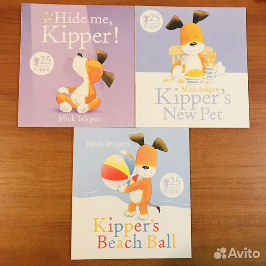Щенок Киппер. Книги для детей на английском