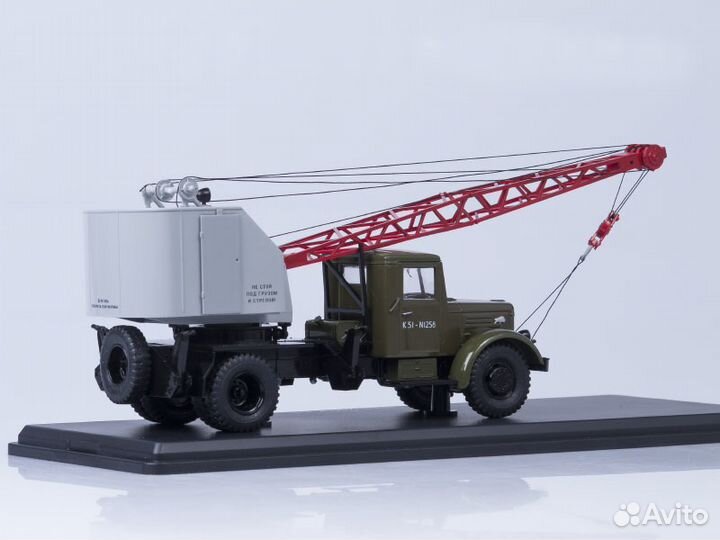 Маз 200 Кран К-51 1959 СССР SSM 1:43 SSM1164