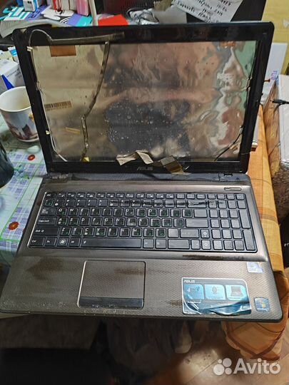 Asus K52F intel core I3 Разбор