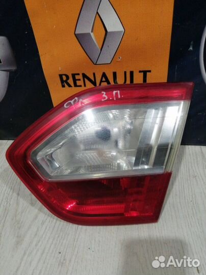 Фонарь задний Renault fluence Прав