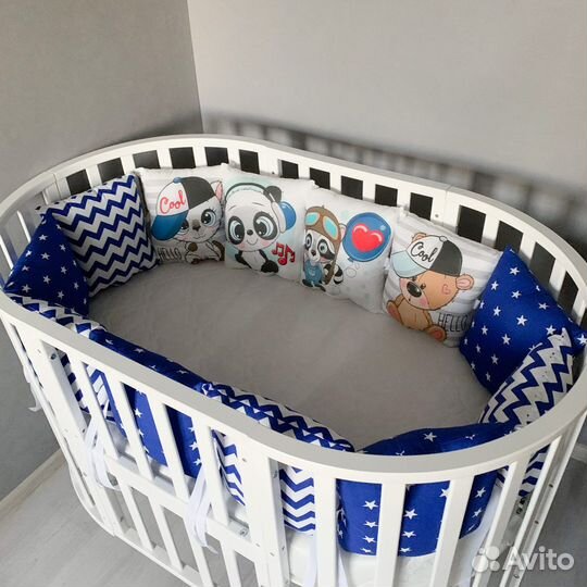 Бортики в кроватку Новые