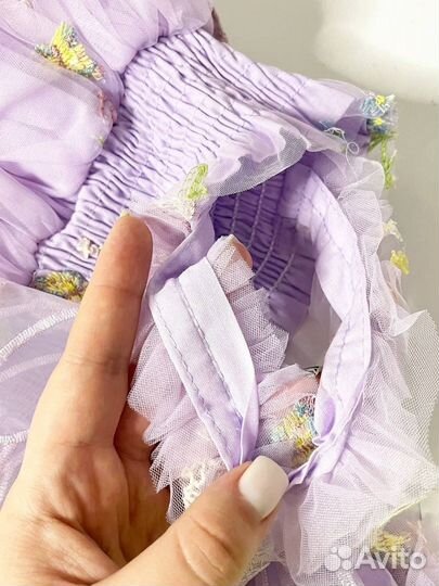 Новогоднее платье для девочки 120