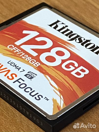 Kingston compact flash 128gb