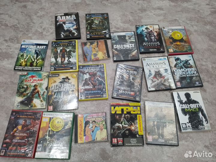 Игры для пк на дисках