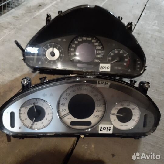 Мерседес 211 панель приборов