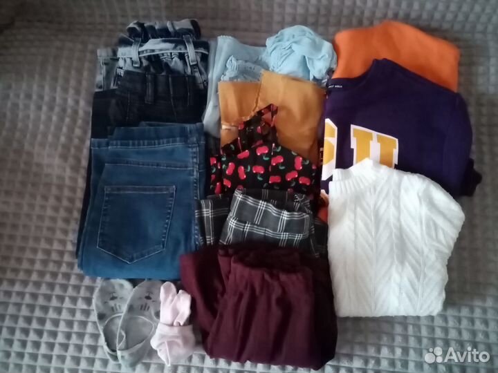 Пакет вещей на девочку 140-152 лето, весна