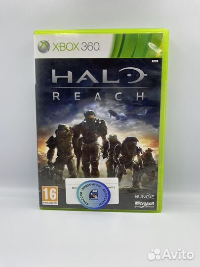 Halo: Reach xbox 360 (б/у, англ.)