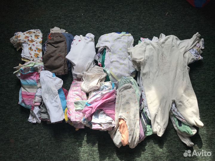 Пакет вещей на девочку с рождения до 1,5 лет (3)