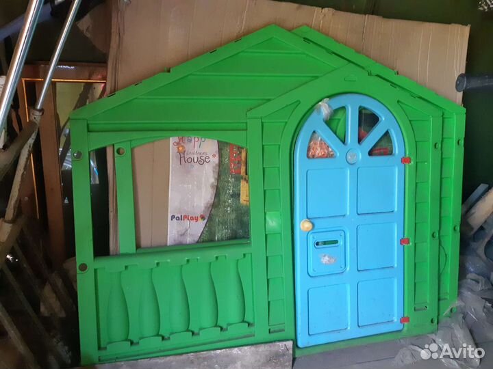 Детский Домик для дачи пластиковый