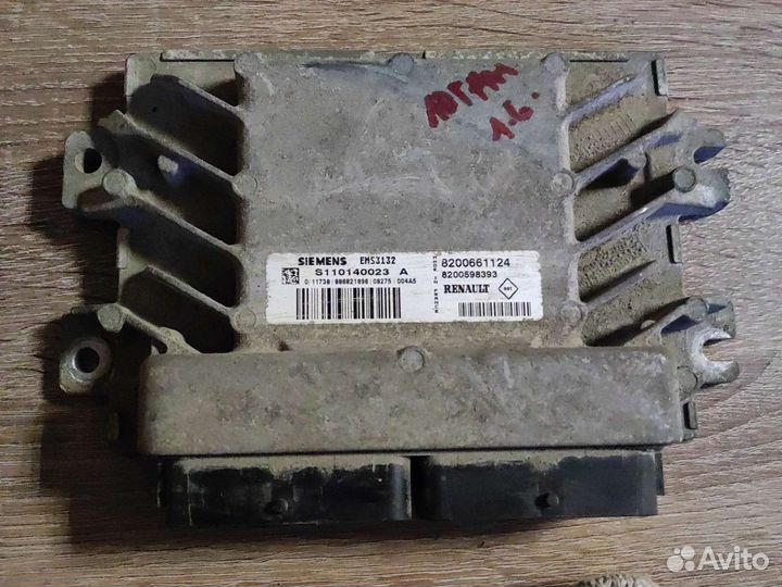 Блок управления двигателем Renault Logan 1 1.6 K7M