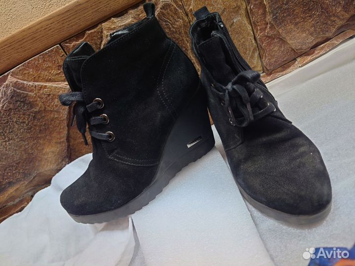 Ботильоны натуральная кожа 37