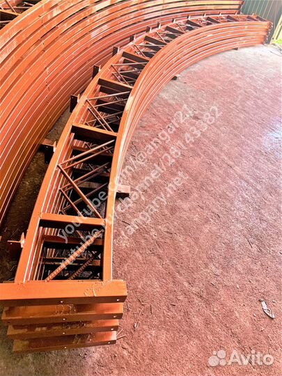 Каркас ангара 245 м2