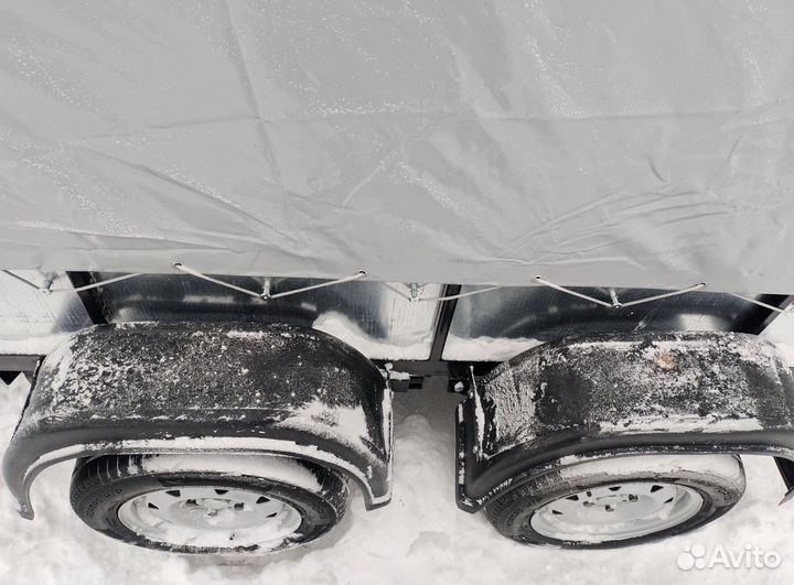 Бортовой прицеп 2м