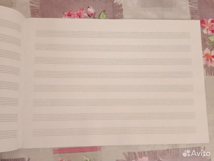 Тетрадь для нот 16 листов, 29*20 см