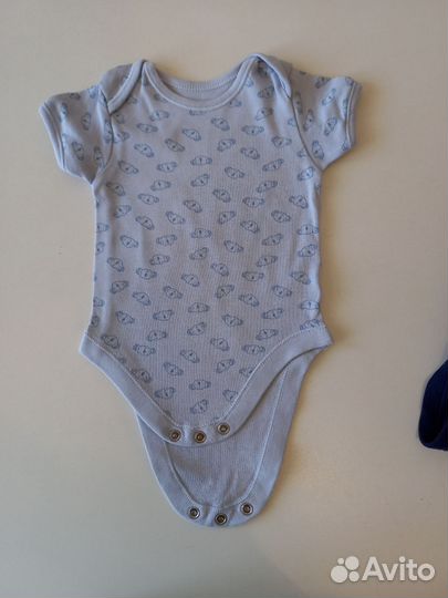Комплект боди на мальчика 68 74