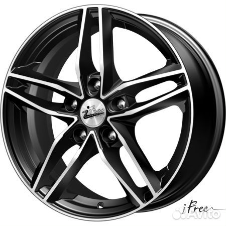 R16 5x114,3 6,5J ET50 D66,1 iFree Moskva Блэк-Джек