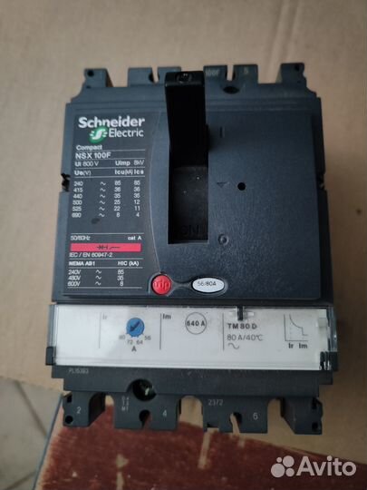 Автоматический выключатель NSX