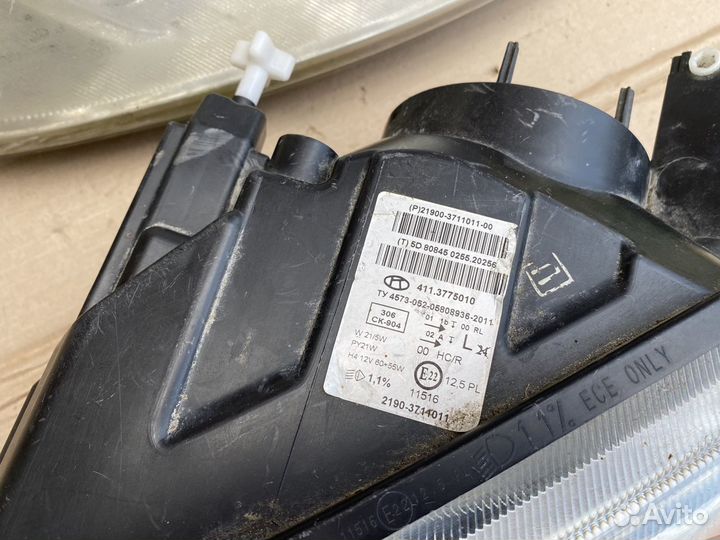 Фары ваз 2190 (Гранта)