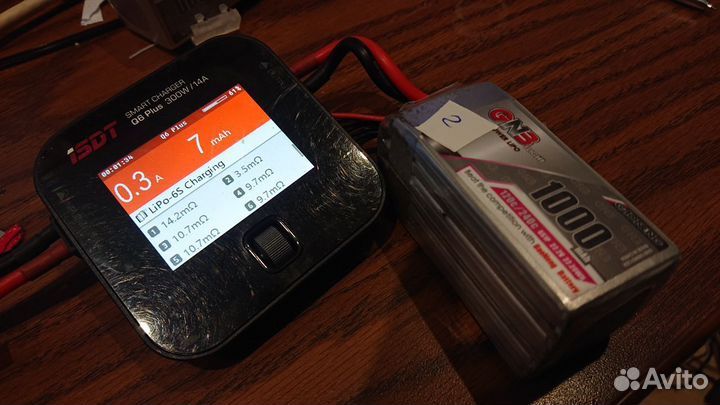 Аккумуляторы Li-Po 6S (25.2В) 1100mah для р/у моде