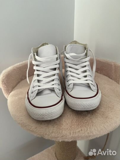Кеды converse кожаные