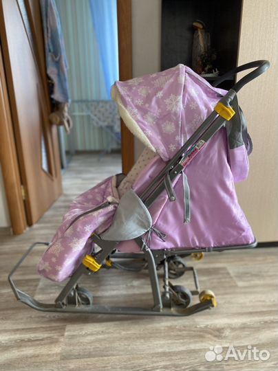 Коляска санки