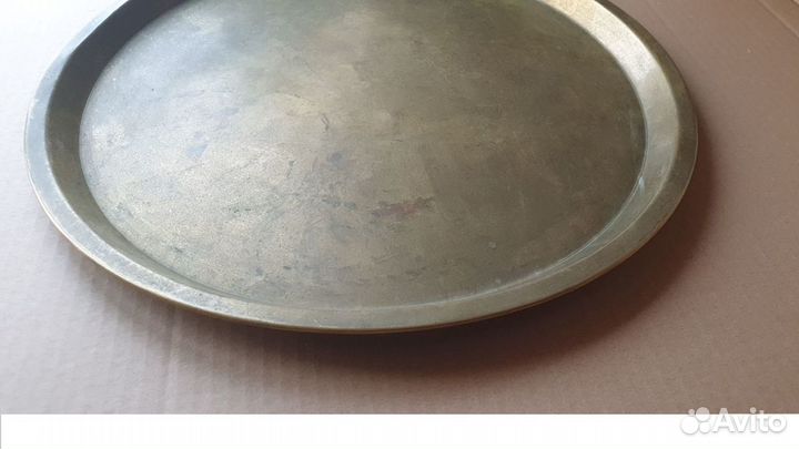 Поднос под самовар старинный Кольчугина