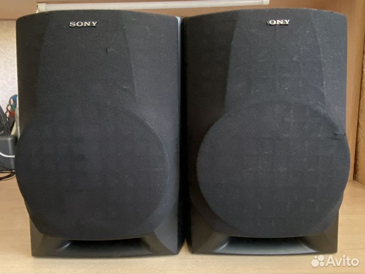 Мощные колонки Sony 99 от музыкального центра