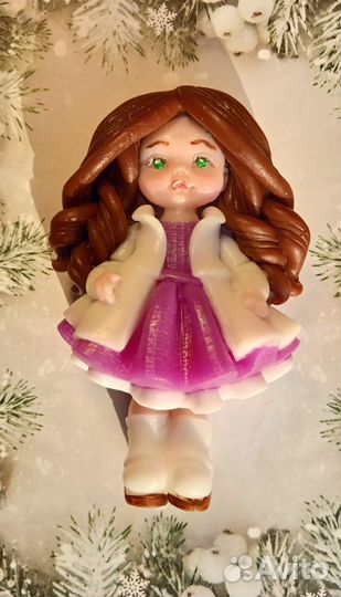 Подарок,Куколка - мыло ручной работы